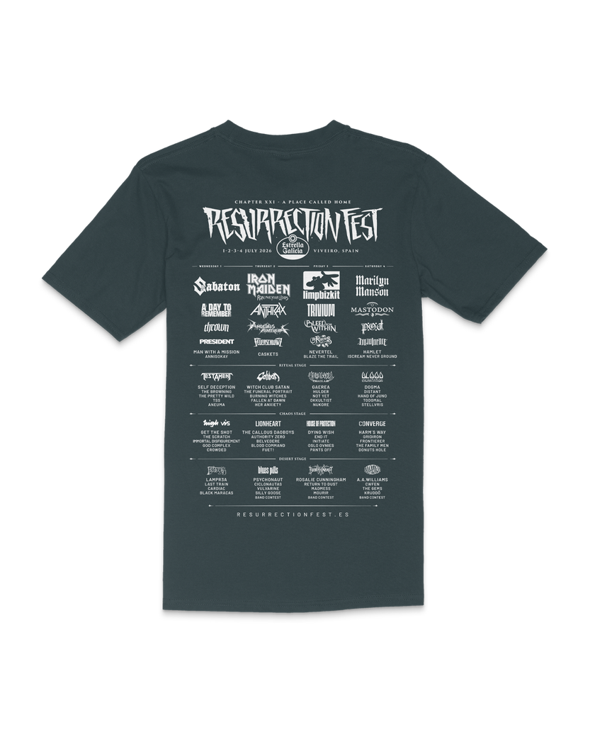 Camiseta RF26 Turquesa - Lineup