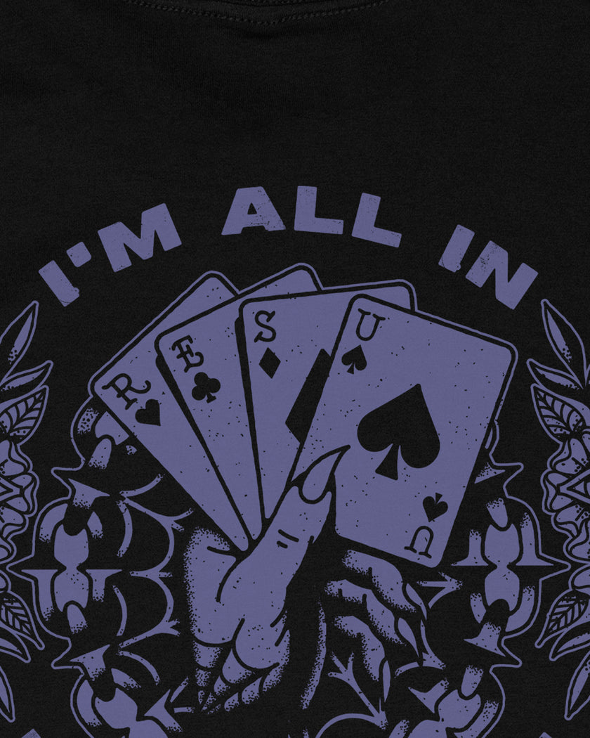 Camiseta All In Negra